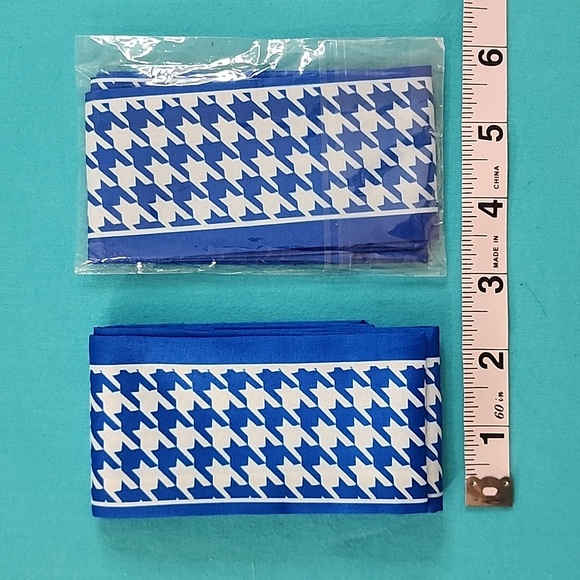 Silky Fashion Blue Ombre Twilly Scarf Bandeau - Picture 3 of 3